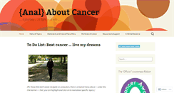 Desktop Screenshot of analaboutcancer.com